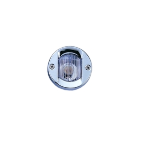 SS Round Stern/Transom or Cockpit Light Recessed LED