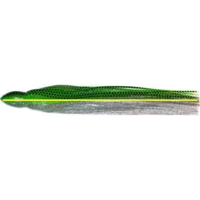 Replacement Game Lure Skirt - 9.5" - Green Dot