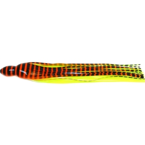 Replacement Game Lure Skirt - 9.5" - Orange-Yellow Tiger