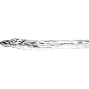 Replacement Game Lure Skirt - 12" - Black Dot