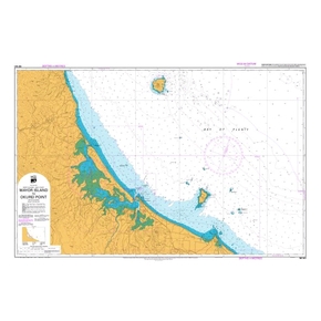 NZ 541 Navigation Chart - Mayor Isl. - Okurei Pt (w/plastic zip wallet)