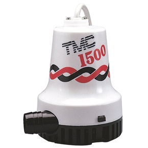 H/Duty 12v 1500 GPH Bilge Pump (28mm Hose) by TMC