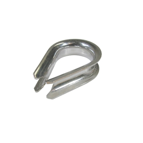 SS Wire Rope Thimble 4mm 2-pk