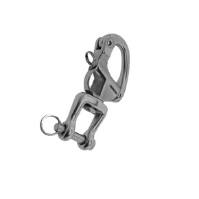 SS Snap Shackle w/Swivel and Fork (Jaw)