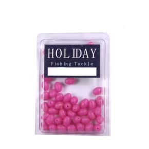 Soft Pink Lumo Beads 6mm 42-Pk