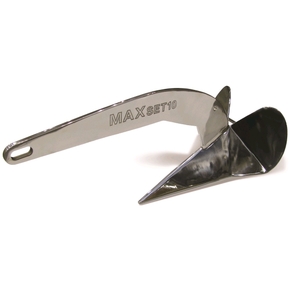 MaxSet Stainless Plough Anchor (Delta Type) 6kg 