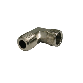 Hydraulic Steering Elbow Fitting 1/4" NPT male - 3/8 tube"