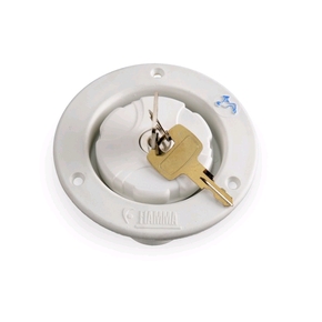 Lockable 38mm Water Filler Inlet - White