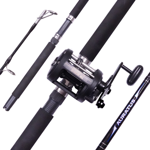 Tr200g & Auratus 8-10Kg Rod & Reel Overhead Boat Combo 