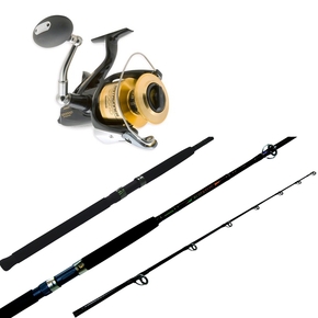 Baitrunner 8000D & Auratus 6-10kg Rod & Reel Spin Combo