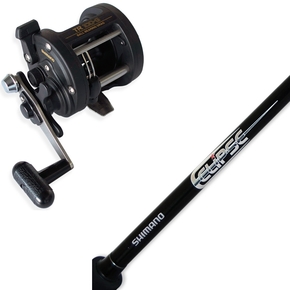 TR200G / Eclipse 6' Rod / Reel Trout Troll Combo - W/ Lead Line