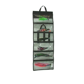 6 Pocket Large/XL Lure Bag- 20" x 7"- Black