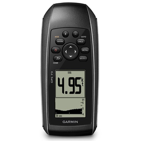 GPS 73 Handheld GPS Track Plotter - Black/ White-2.2"