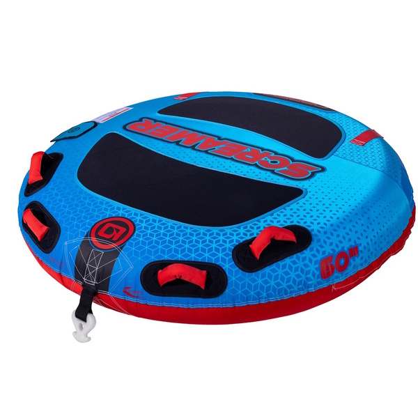 Screamer 2 Person Water Towable Biscuit 60" Red/Blue