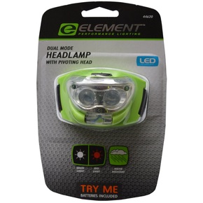 Dual Mode Head Lamp With Pivoting Head 