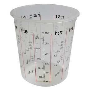 Solvent Resistant Resin/Paint Measuring Mixing Cup 4.7 litre