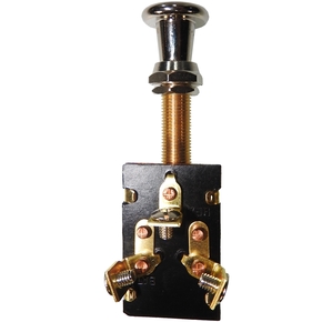 12/24v 3-Position Long Shank Push-Pull Switch