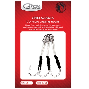 Jig Assist S/S Hook 1/0 - 3 Pack 