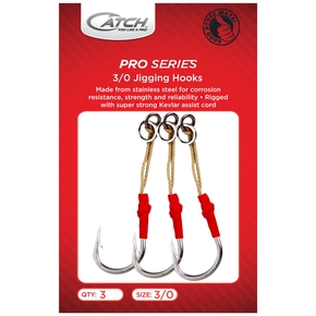 Jig Assist S/S Hook 3/0 3-Pk 