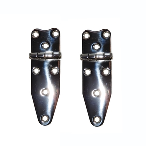 SS Hatch Strap Hinge Short/Long 41 x 126MM (Pair)