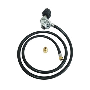 LPG Gas Cylinder Regulator with Hose QCC1 Fitting - 1.5m hose