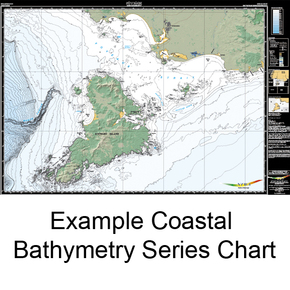 Cuvier Bathymetry chart
