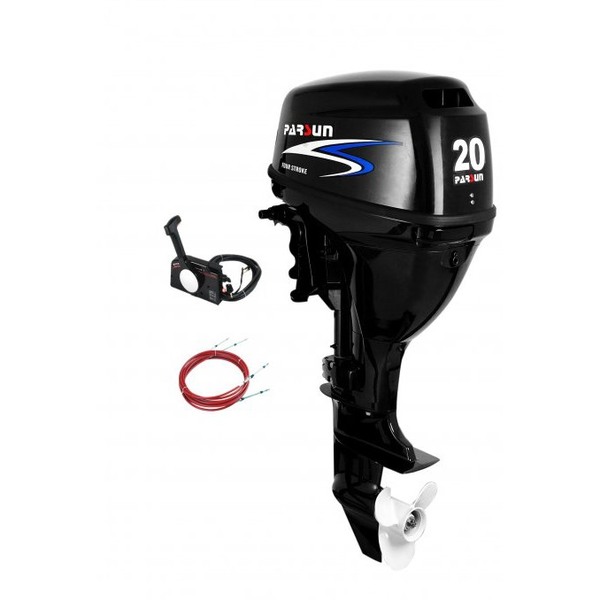 Outboard 20hp Short Shaft EFI 4 Stroke - Electric w/Remote Control  