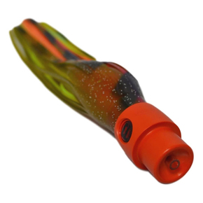 Hot Stepper Game Lure 8" - Orange Ruffy