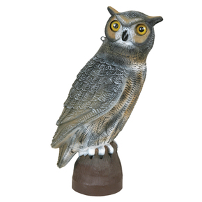 Bird Scare Decoy Scary Owl 43cm (17") 