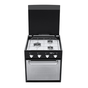 Triplex 3 Burner Oven with Grill - Mirror