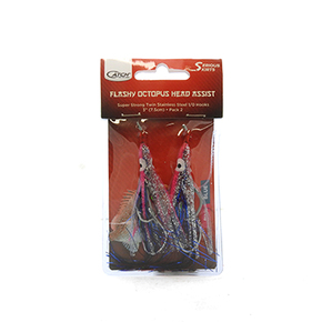 Serious Skirts Jig Assist Rig Pink/Clear 3" 2-Pk