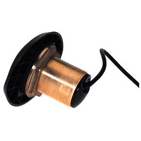 XSonic Thru Hull Bronze Transducer 50/200/455/800KHZ - 20 Degree Tilt