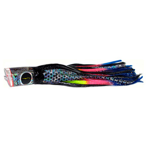 Bad Guy Game Lure 9" Black Dot / Rainbow