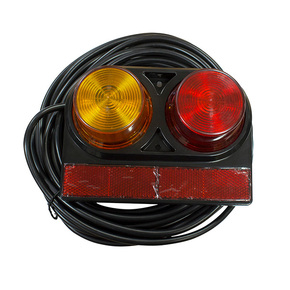 Submersible Halogen Trailer Light Set w/8 meter wiring harness