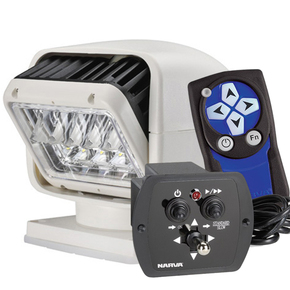 72809 Premium 24v Dual speed LED Search Light w/Wireless Remote 