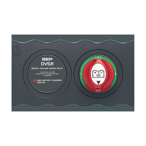 Cc-801 Panel Mt 4-Position Battery Switch W/Dvsr
