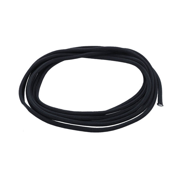 4Mm Polyester Ropecord - Per Metre - Black