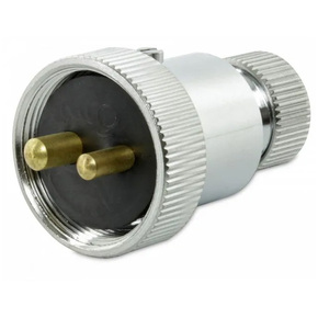 2742 Weatherproof 2 pin Plug Male Connector 10 amp