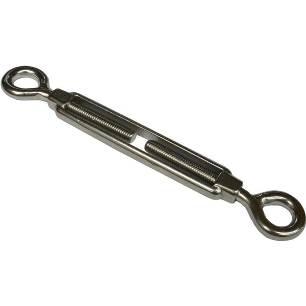 Ss Open Body Turnbuckle Eye/Eye 10Mm - 3300Kg Bs