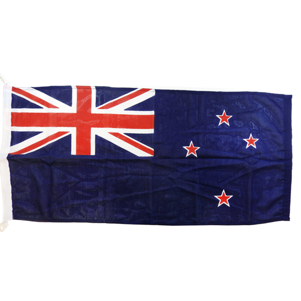 Heavy Duty Bunting New Zealand Blue Flag 45X90cm (18"X36")