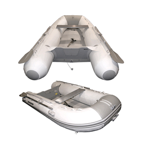 Inflatable 2.70m Airdeck W/Inflatable Keel (White/Grey) 