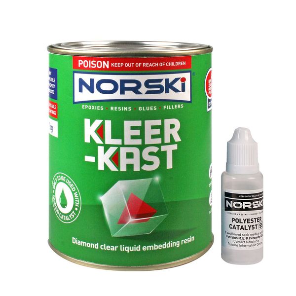 Kleer Kast Clear Polyester Embedding Resin- 1Kg 