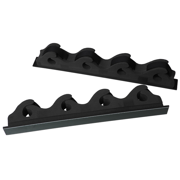 4-Rod Horizontal Pvc Rod Storage Rack Self Adhesive