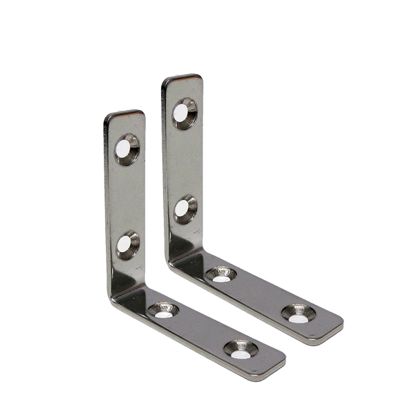 SS Angle Bracket 13mm x 60mm (pair)