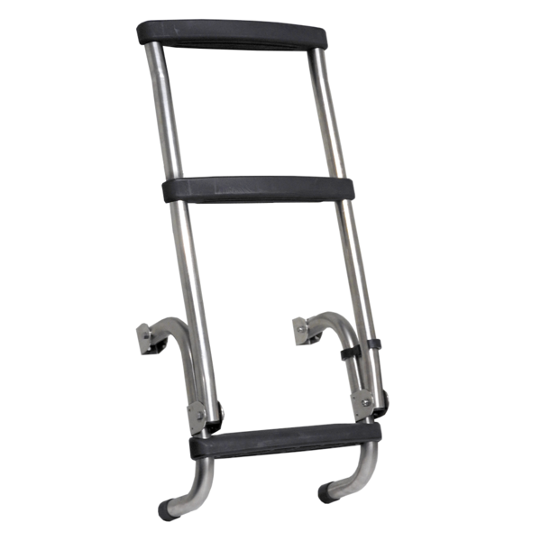 Ss Face Mount Ladder - 1+2 Step
