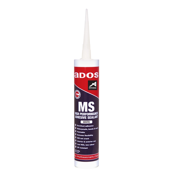 High Performance Ms Polymer Sealant - White - 400Gm Cartridge Each