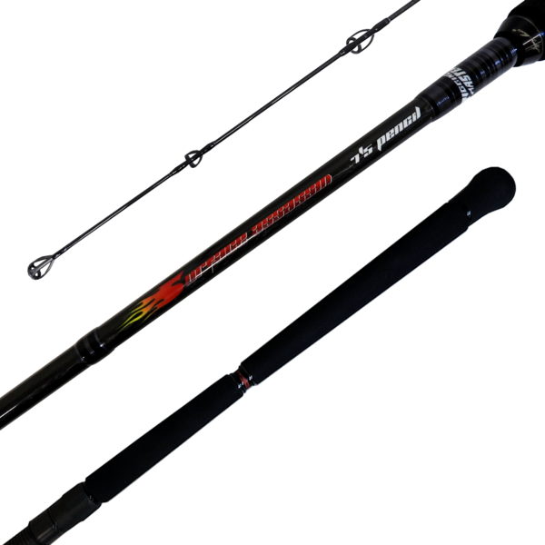 Surface Assassin 2-PC Topwater Rod Spin PE3-6 7'5" 