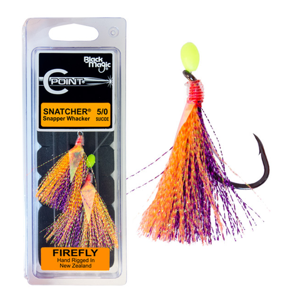 Snapper Whacker Flasher Rig Pack-2 X C Point 5/0 Hook Rig