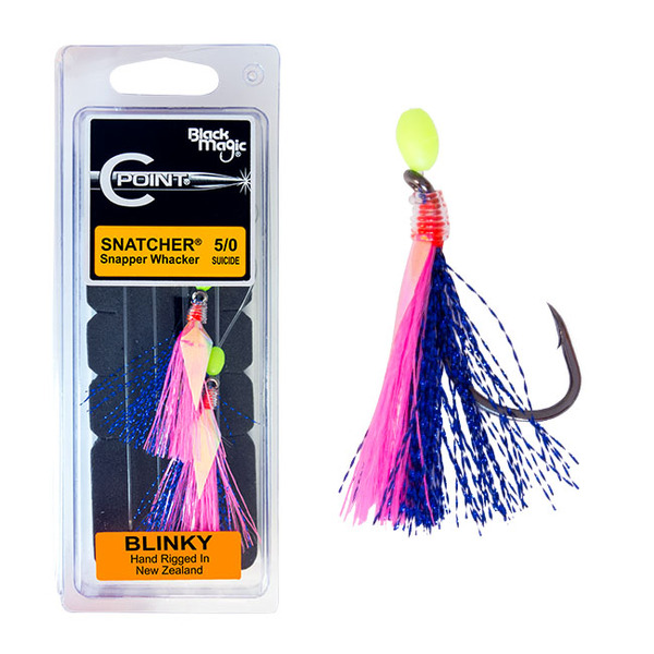 Snapper Whacker Flasher Rig Pack-2 X C Point 5/0 Hook Rig