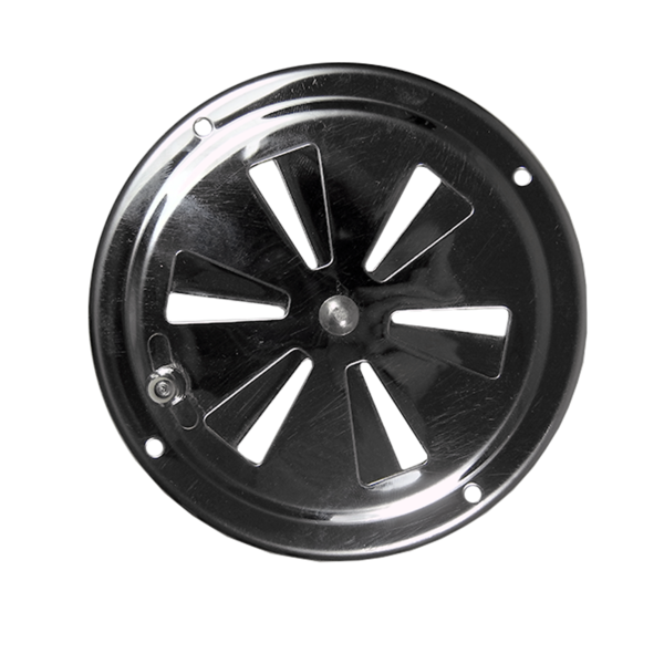 Butterfly Vent Ss Round - 100Mm
